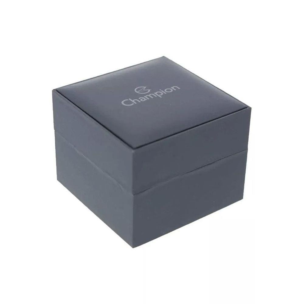 Relogio Masculino Prata Champion com dourado Data CA20492