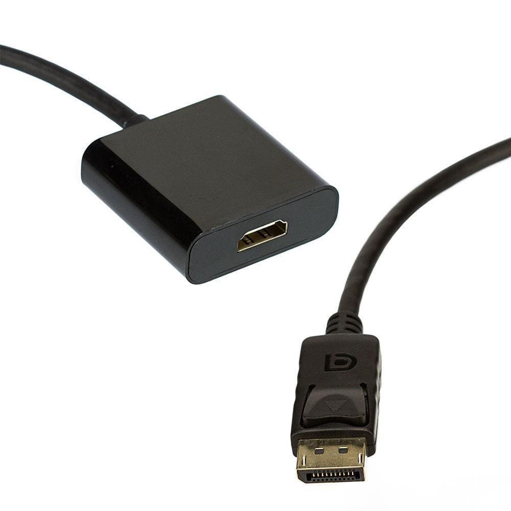 Adaptador Conversor Displayport Macho Para Hdmi Fêmea