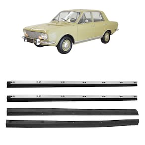 Kit Pestana Externa Vidro Porta Corcel 1 1969 À 77 4 Portas