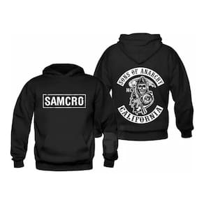 Canguru Moletom Samcro Sons Of Anarchy Blusa Agasalho
