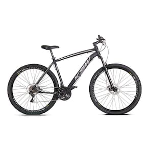 Bicicleta Aro 29 KSW XLT Altus 24v e Trava Preto com Prata 19