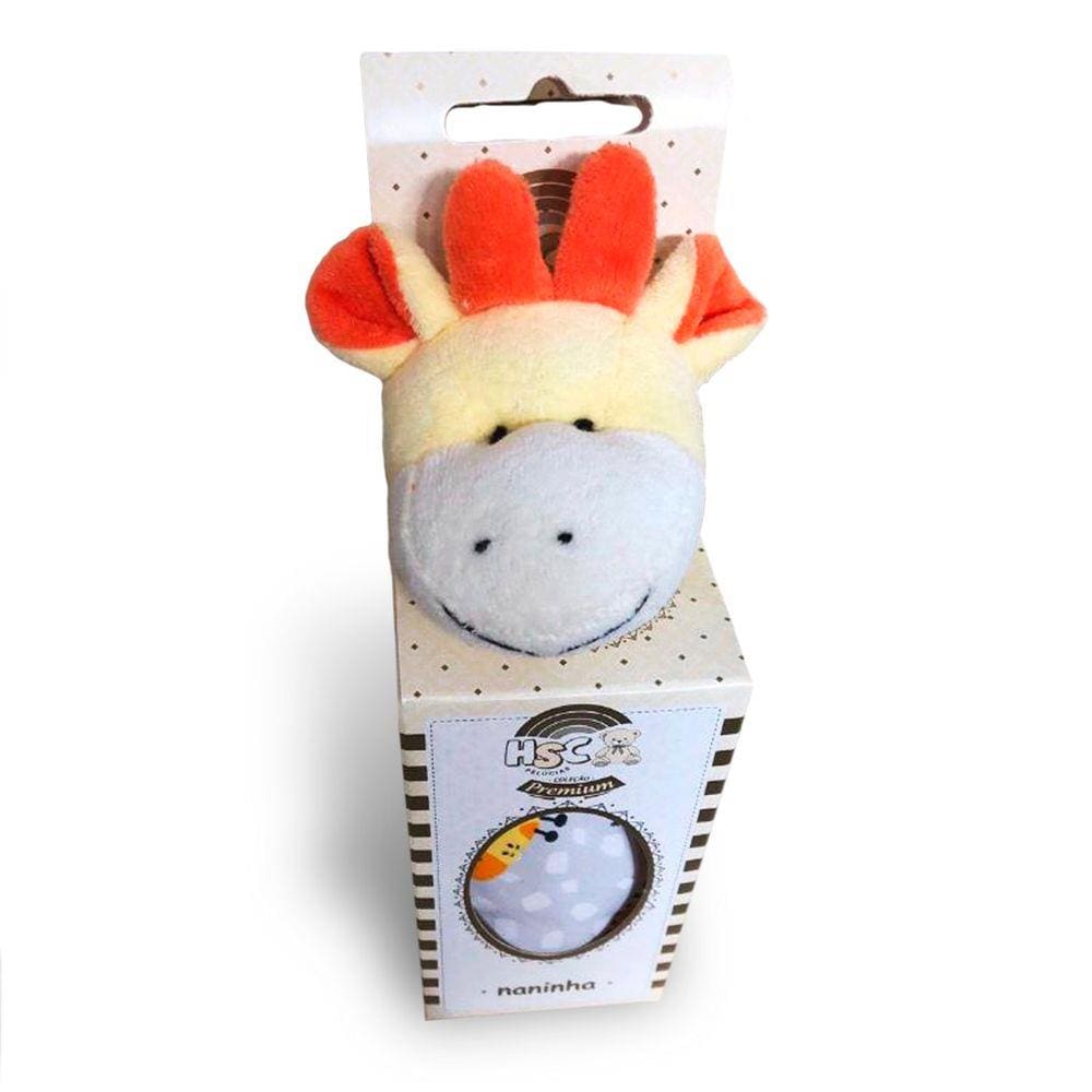 Naninha Hsc Plush Algodão Girafa