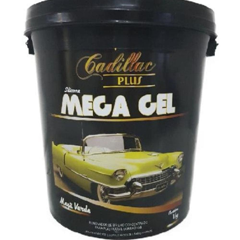 Silicone Mega Gel Maçã Verde 1Kg Cadillac