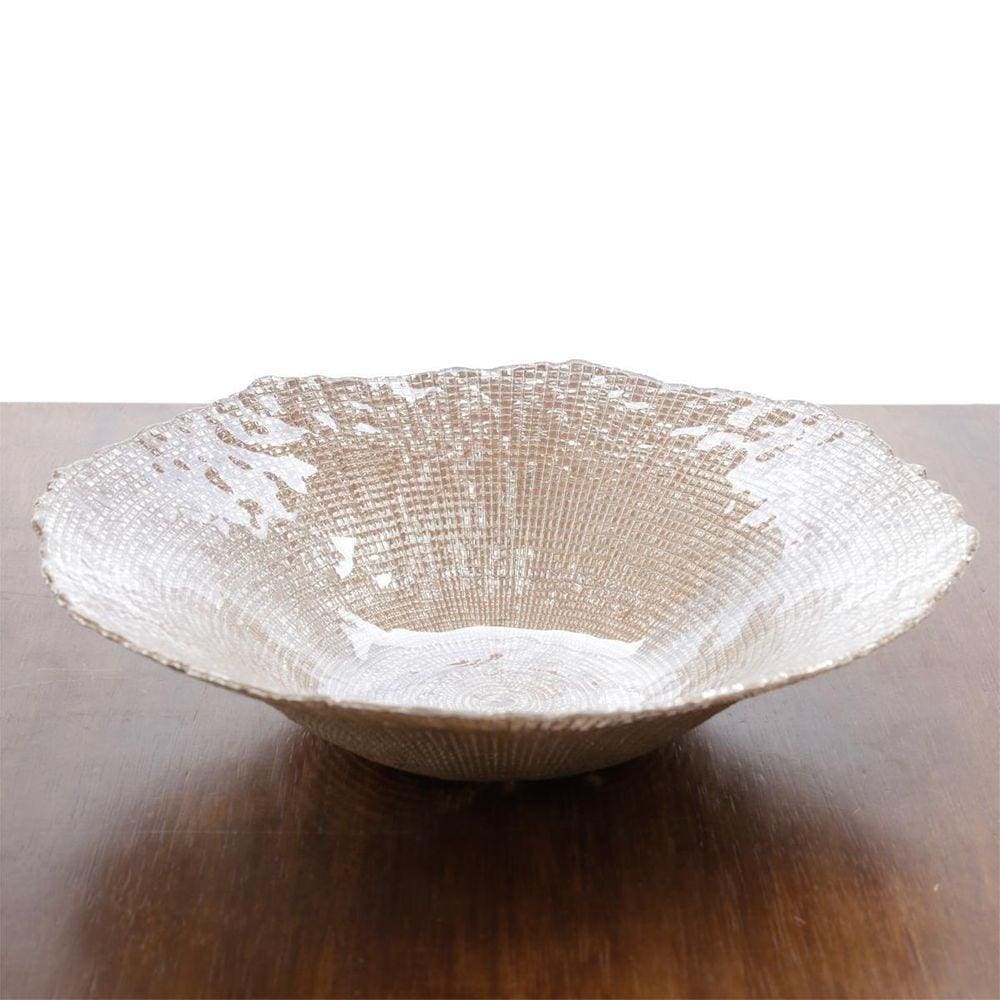 Centro De Mesa De Vidro Infinity 40X10Cm