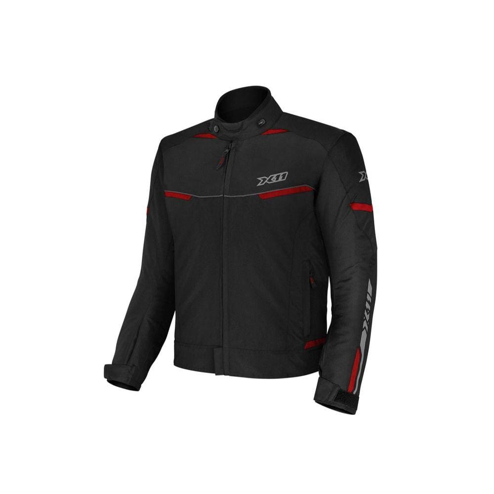 Jaqueta x11 guard 2 masculina preto e vermelho | Pontofrio