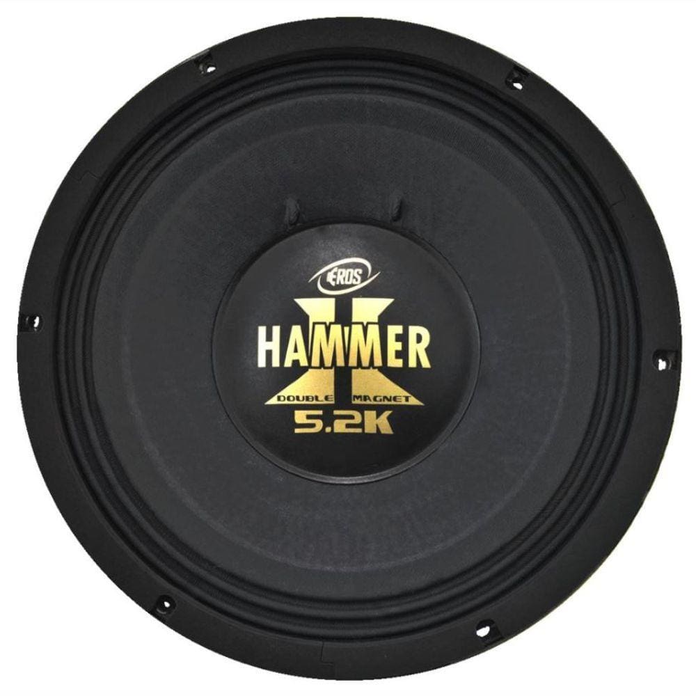 Alto Falante Woofer Eros 12" E12 Hammer 5.2K 2600W Rms 4 Ohms