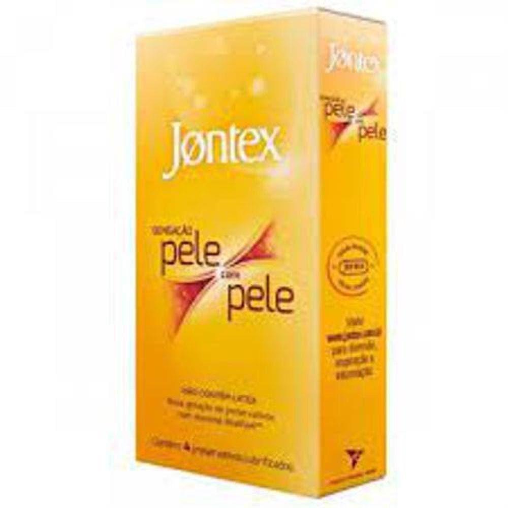 Preservativo Jontex Pele Com Pele 4Un