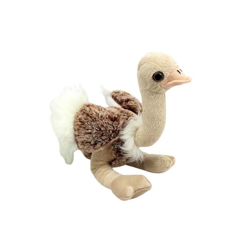 Avestruz De Pelúcia - 22 Cm - Fofy Toys