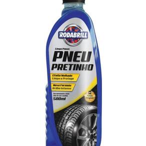 Pneu Pretinho Rodabrill 500Ml Para Carro Moto