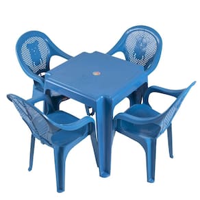 Mesa Infantil Ursinho Com 04 Cadeiras Plásticas Várias Cores