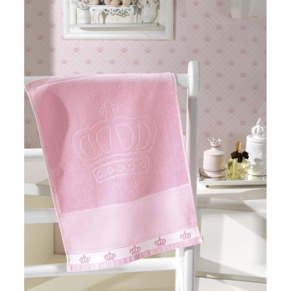 Toalha De Lavabo Para Bordar Baby Classic Aveludada