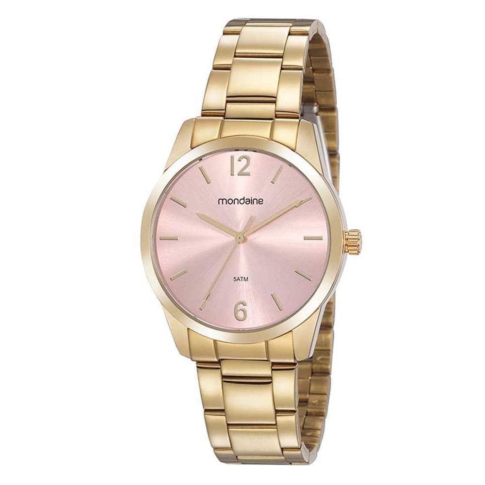 Relógio Feminino Mondaine Dourado - 99457LPMVDE1
