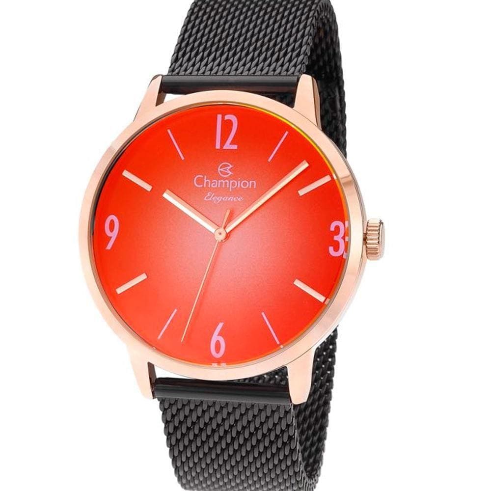 Relógio Feminino Champion Analógico Preto - CN20837P
