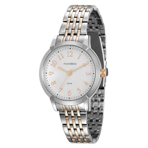 Relógio Feminino Mondaine Prata e Dourado - 99030LPMVBE2
