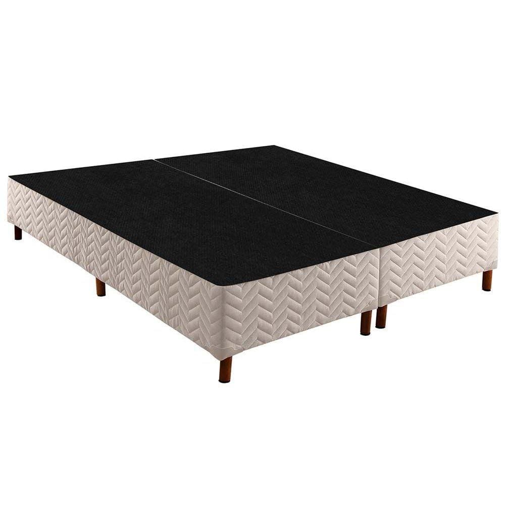 Cama Box Base Universal Fort White Queen 158