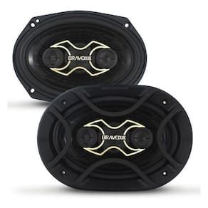 Alto Falante Bravox B4x69 G 6x9 Gold Polegadas Quadriaxial