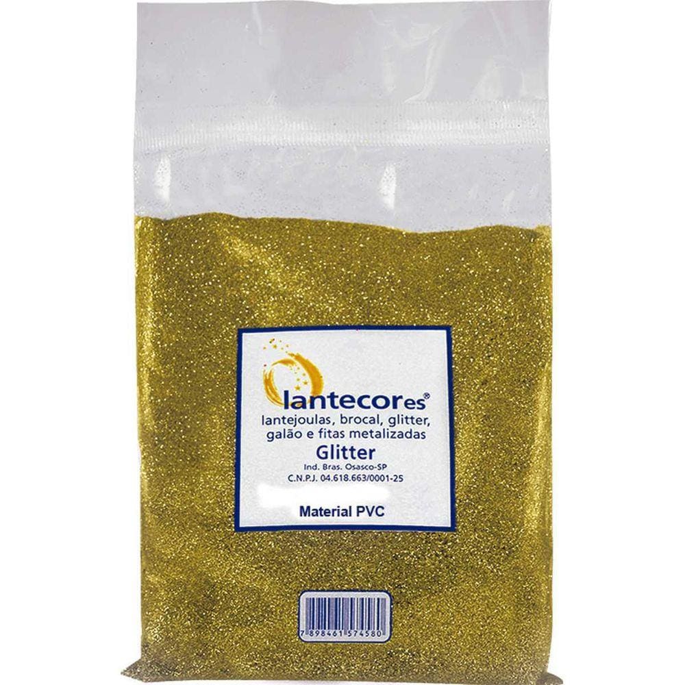 Glitter Pvc Ouro 100G.