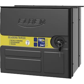 Geladeira de Caminhão Externa Triplex 94 Litros 12/24v Elber