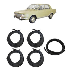 Kit Borracha Porta E Porta Mala Corcel 1 4 Portas 68 A 1977