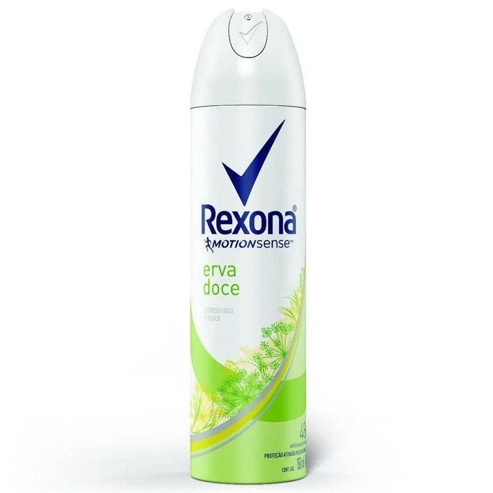 Desodorante Aerosol Rexona Women Erva Doce 150mL