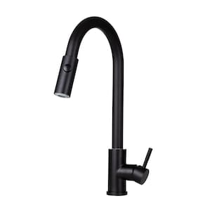 Torneira Para Cozinha Gourmet Misturador Monocomando Muru Pingoo.casa - Preto