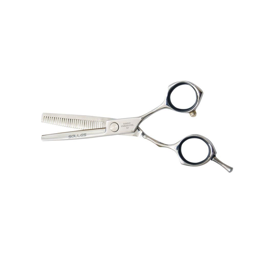 Tesoura Desfiadeira Salles Profissional 5.5 Prata
