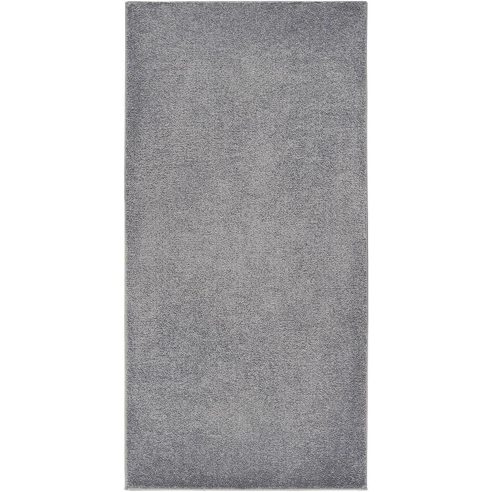 Tapete Para Quarto Ecletik Cinza Claro 0,50x1,00 São Carlos