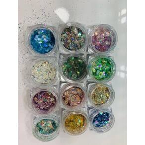 Kit De Artes Fun Decore Suas Unhas Glitter F0065-3