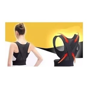 Corretor Postura Colete Cinta Postural Tipo X Feminina Mascu