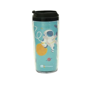 Copo Viagem Galáxia 350ml Tampa Preta American Shop 10195