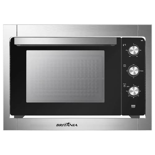 imagem-Forno Elétrico de Embutir Britânia BFE47P 47 Litros  Inox - 110V