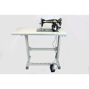Máquina De Costura Reta Semi-industrial Com Mesa