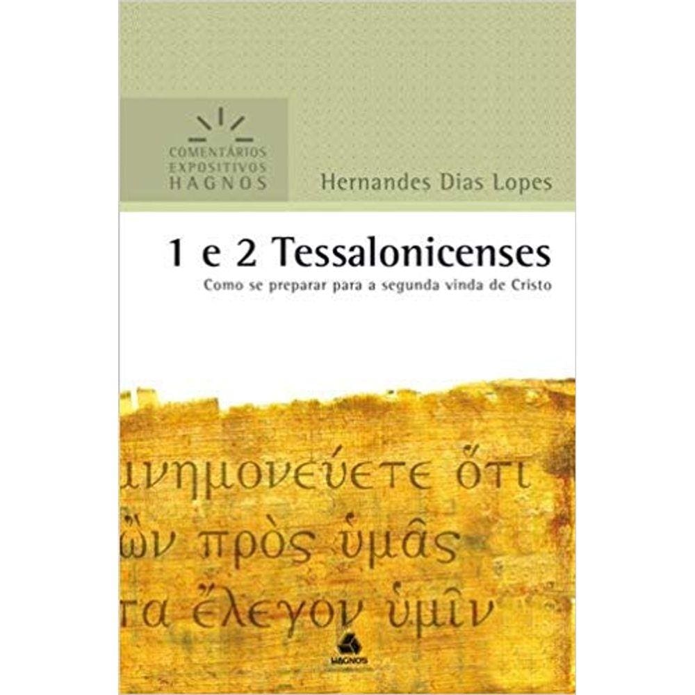 livro 1 e 2 Tessalonicenses