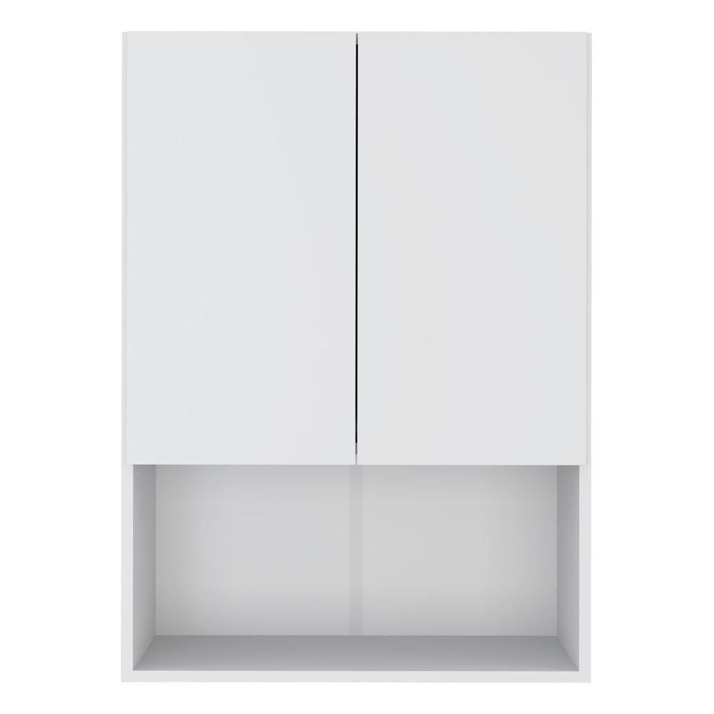 Armário de Banheiro Lavanderia 02 Portas Multimóveis Branco