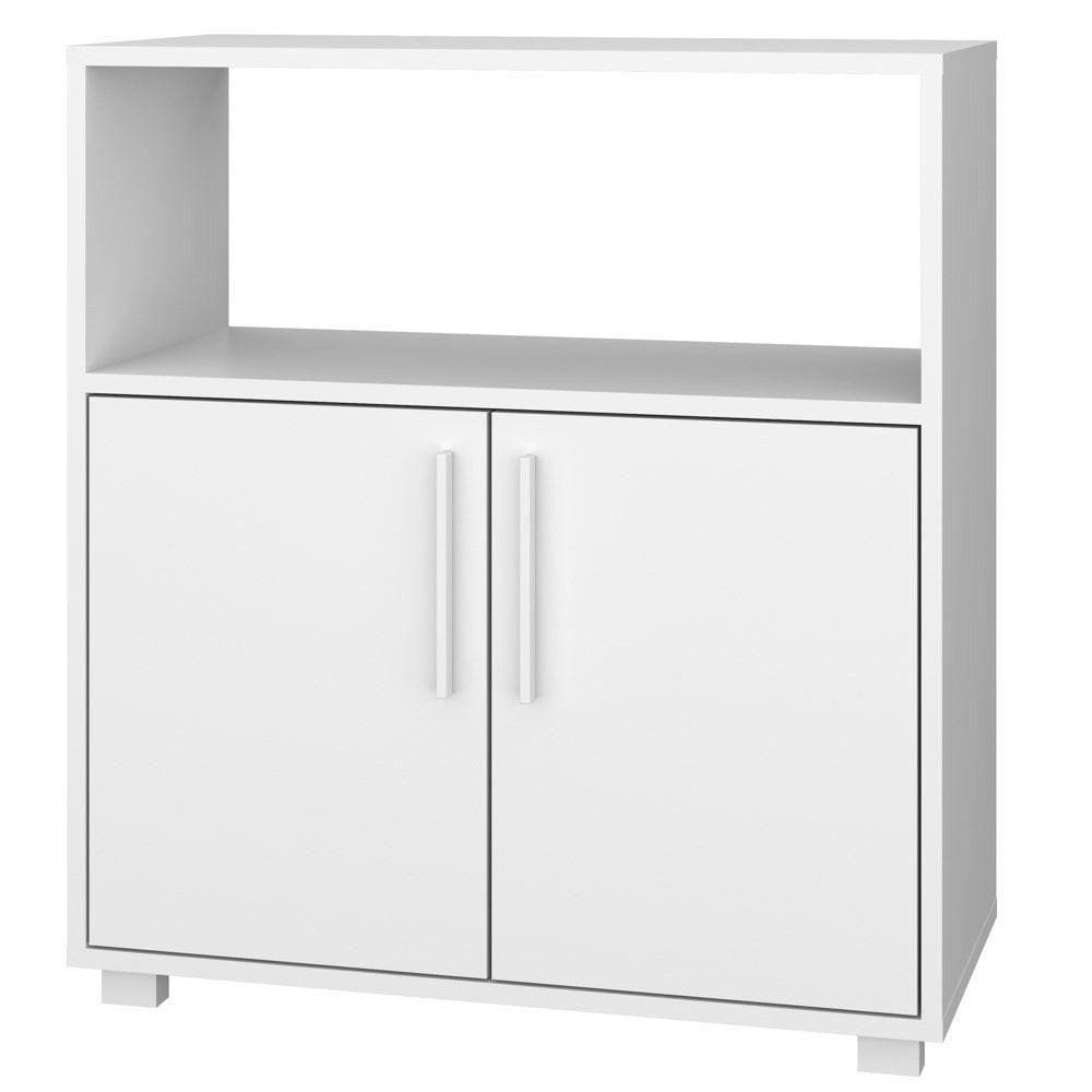 Balcão Multiuso Lavanderia e Banheiro 2 Portas Bmu 27 Branco