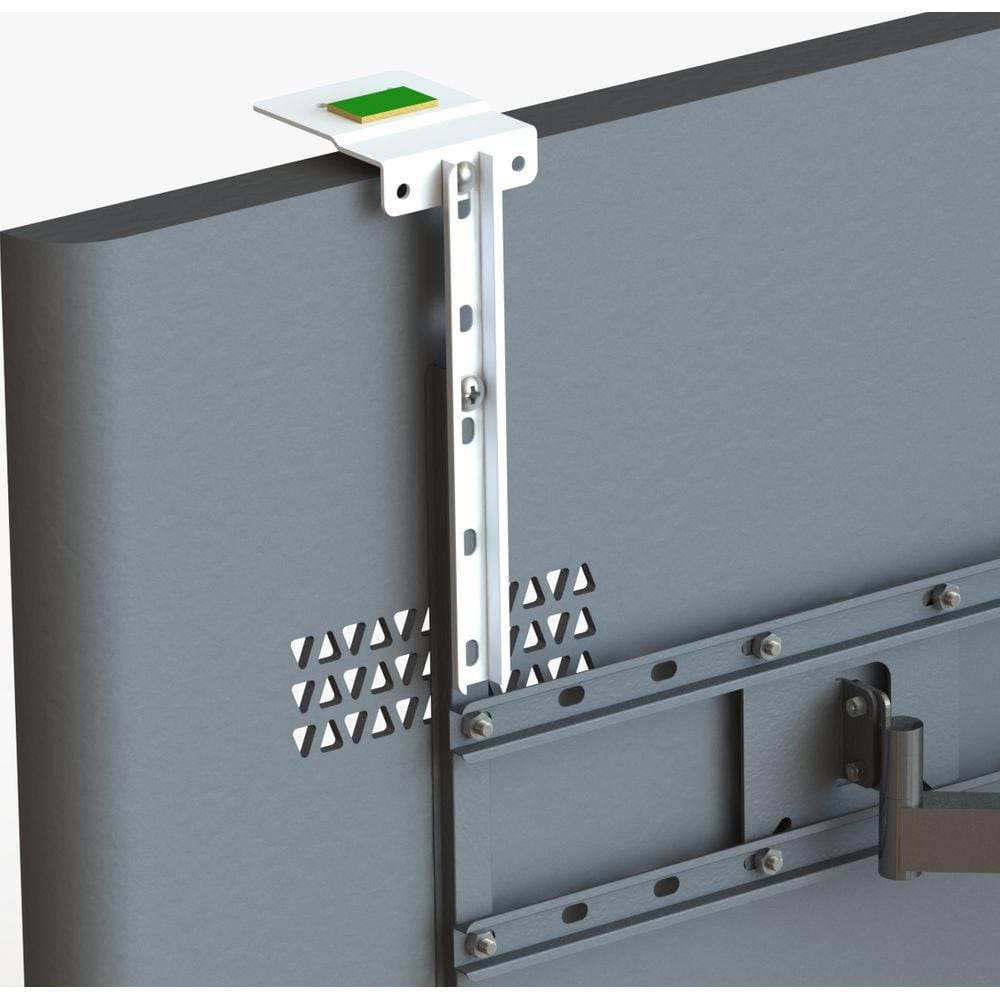 Suporte para Receptor Conversor Decodificador Dvd Net Sky Branco