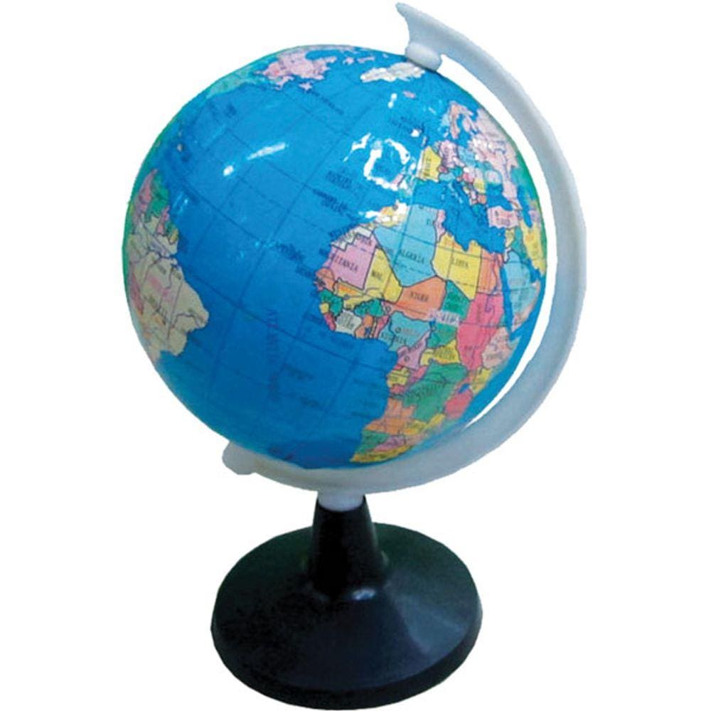 Globo terrestre 10,5cm Azul V.M.P