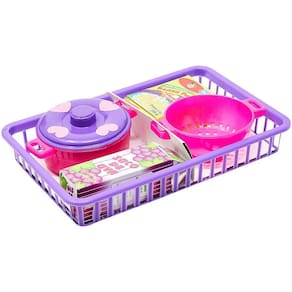 Kit De Panelinhas De Brinquedo Infantil Com 6 Peças Pica Pau