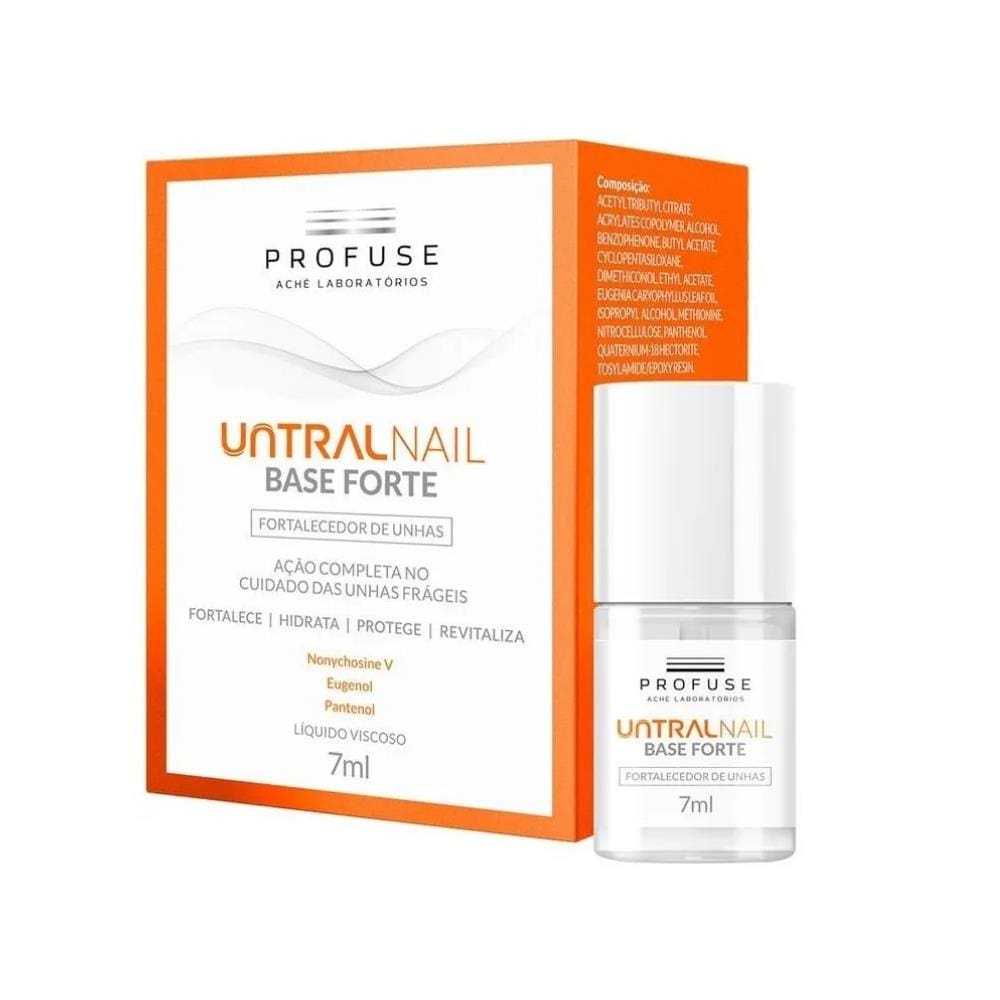 Profuse Fortalecedor De Unhas Untralnail Base Forte 7ml