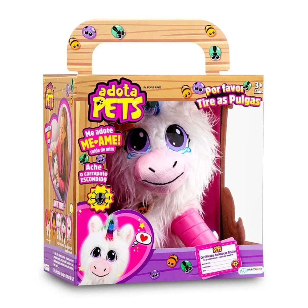 Adota Pets Dreamy com Acessórios - Multikids