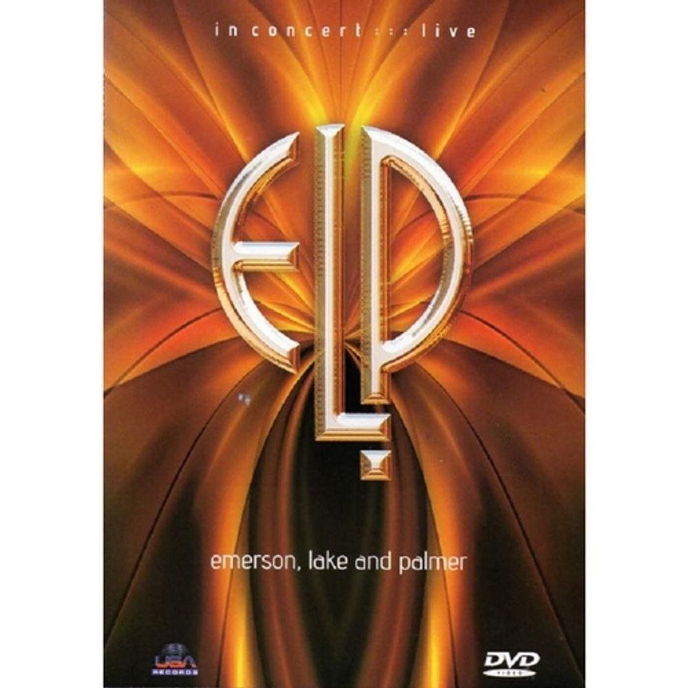 DvD Emerson, Lake & Palmer In Concert Live Usa Records