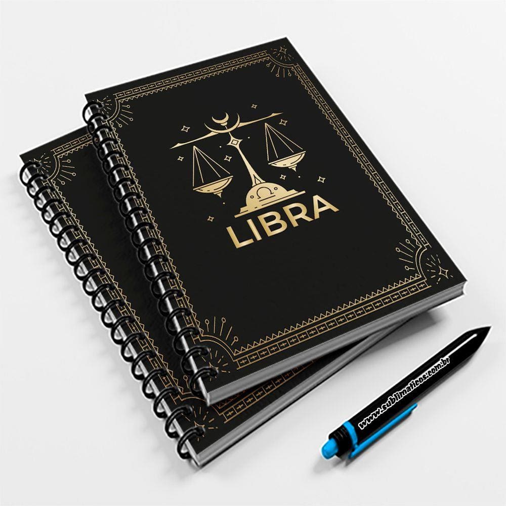 Caderno Universitário 96fls Signo Libra