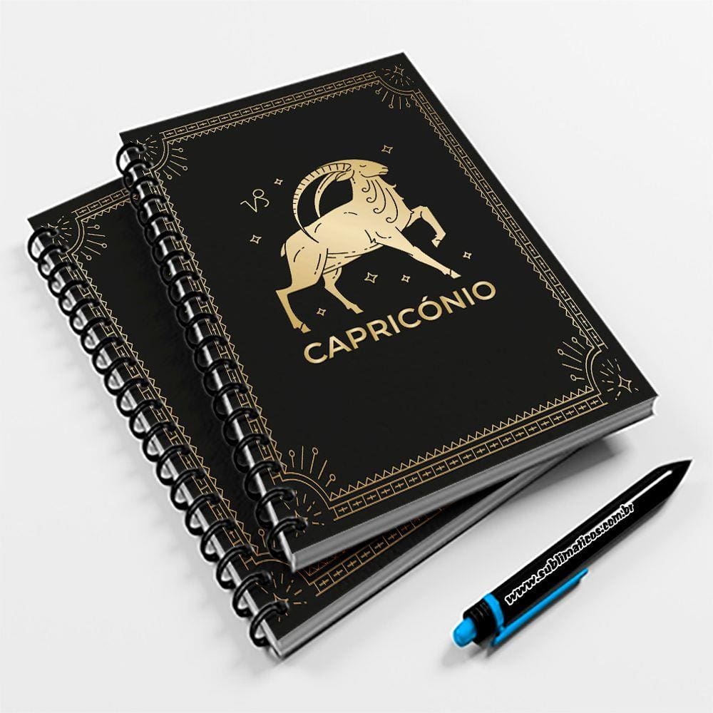 Caderno Universitário 96fls Signo Caprocônio