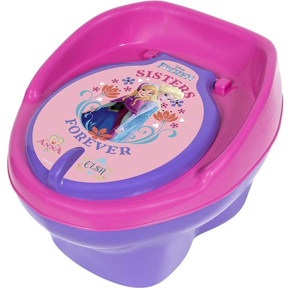 Troninho Pinico Infantil Bebê Frozen Lilás Disney Styll Baby