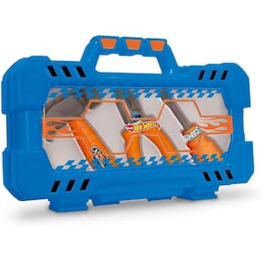 Maleta Porta Ferramentas Com 3 Acessórios Hot Wheels Azul