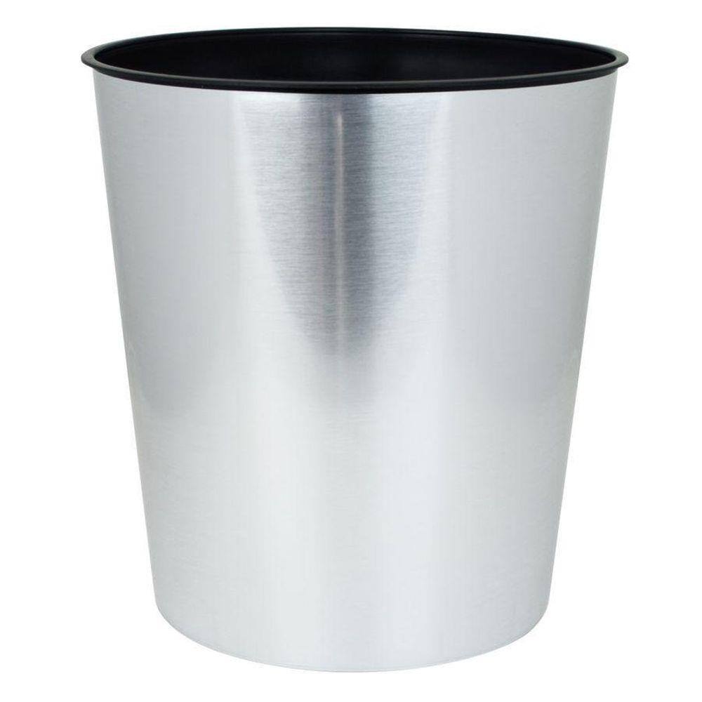 Lixeira Plástica Para Escritório Label Inox 10L Arqplast