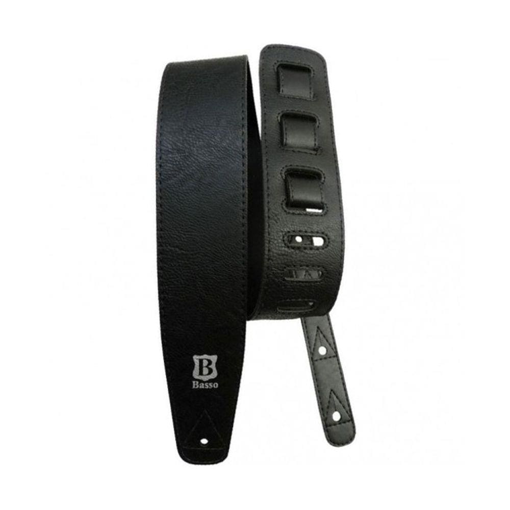 Correia Basso Para Baixo Guitarra Violão Vt L 01 - Preto
