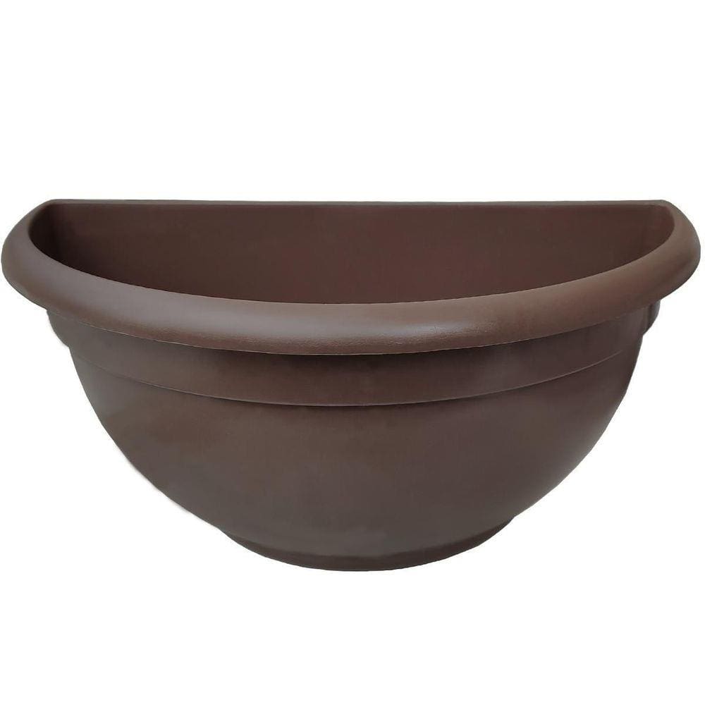 Vaso Plástico Parede Decorativo Tabaco Médio Mudas 15 Und
