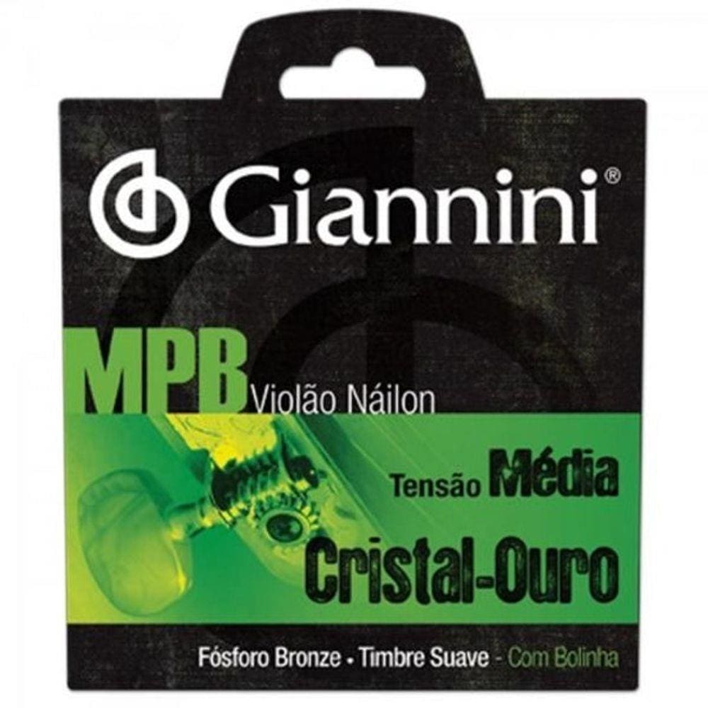 Encordoamento Para Violão Genwg Com Bolinha Nylon Média