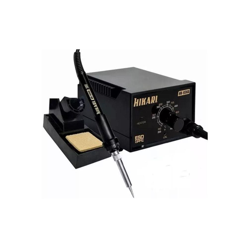 Estação De Solda Hikari Hk 936a Esd 220 V 60w Analogica